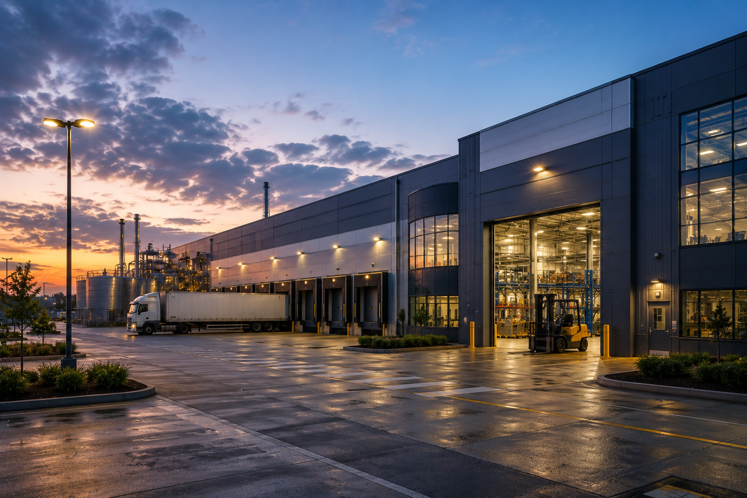 Industrial and infrastructure building services
